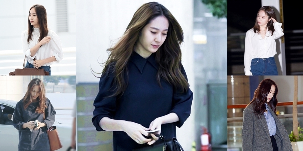 Sắc đẹp nữ thần của Krystal khi chụp bằng camera thường