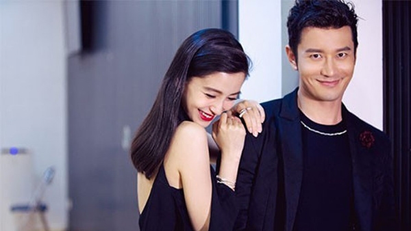 Huỳnh Hiểu Minh - AngelaBaby đưa nhau đi công tác bên trời Tây