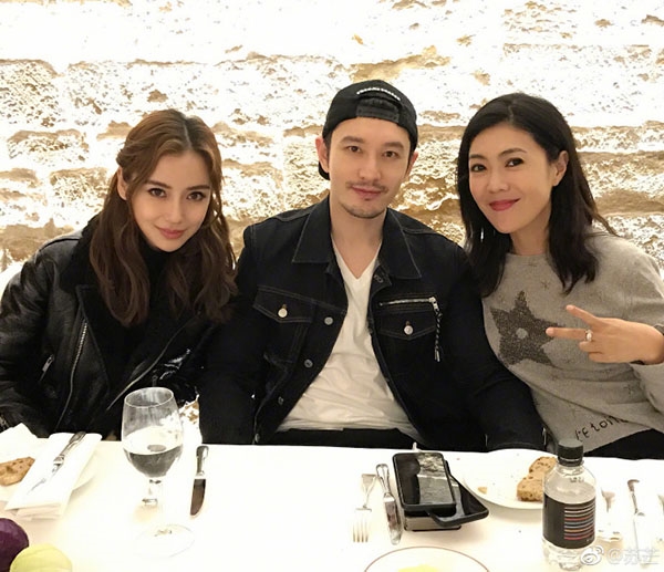 AngelaBaby khiến fan ganh tỵ vì được Huỳnh Hiểu Minh tổ chức sinh nhật