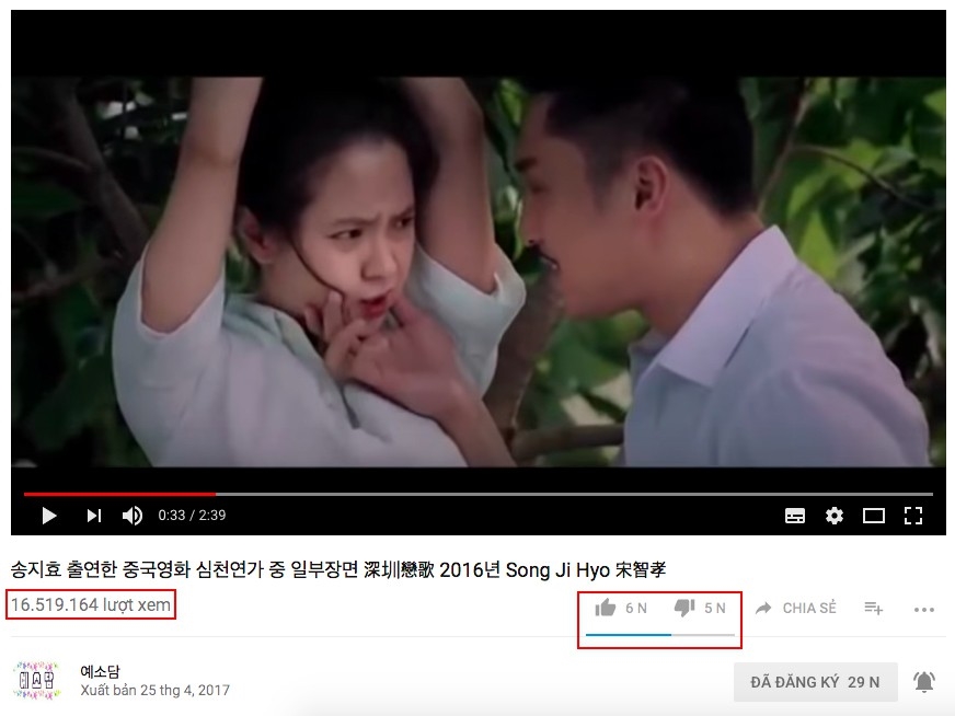 "Đào mộ" cảnh phim bị dislike nhiều nhất của Song Ji Hyo