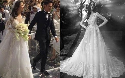 Lâm Tâm Như đáp trả netizen chê bai váy cưới của cô 'vừa xấu vừa quê'