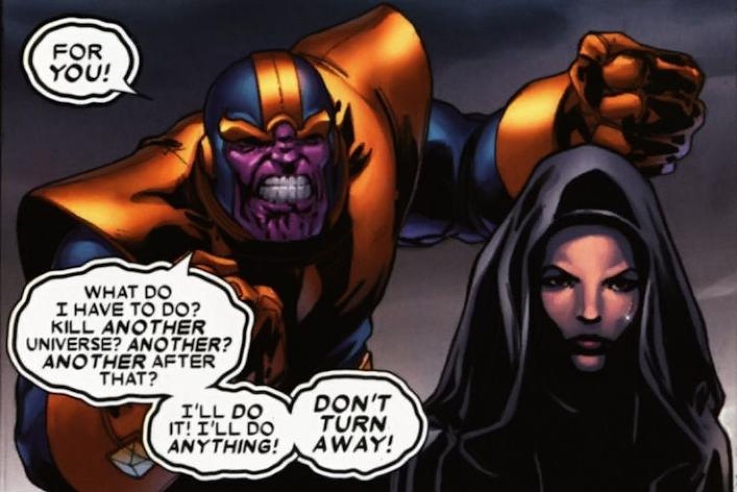 Death Mistress - Tình yêu bất diệt của Thanos