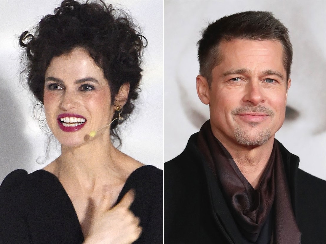 Neri Oxman và Brad Pitt