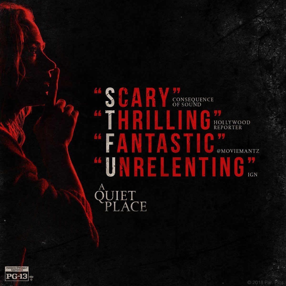 A Quiet Place - Siêu phẩm kinh dị có màn ra quân vượt mặt The Conjurin