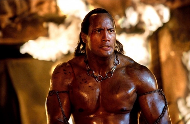 Hình tượng một Vua Bọ Cạp vạm vỡ chính là khởi đầu hoàn hảo của The Rock
