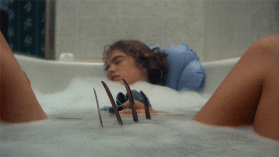 Một cảnh phim trong A Nightmare on Elm Street