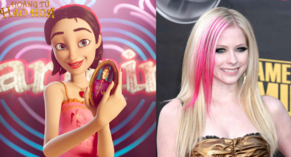 Avril Lavigne lồng tiếng cho Công Chúa Bạch Tuyết.