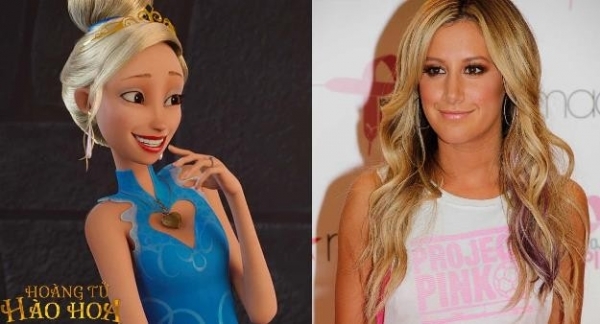 Ashley Tisdale tham gia góp giọng cho nàng Công Chúa Lọ Lem