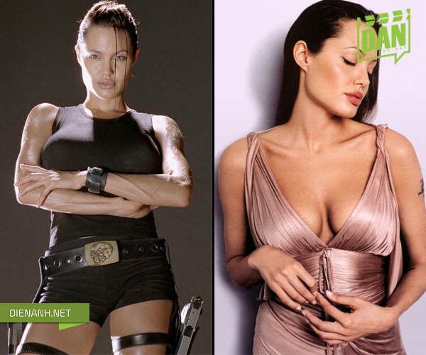 Thủ vai Lara Croft trong hai phần của bộ phim chuyển thể từ game Tomb Raider, thể hiện xuất sắc vai nữ gián điệp quốc tế trong bộ phim hình sự Salt, giành mọi sự chú ý và cả chồng tương lai với Mr & Mrs Smith, hốt bạc tại phòng vé bằng Maleficent..., cái tên Angelina Jolie mỗi khi được xướng lên là cái tên bảo đảm cho doanh thu phòng vé hơn bất kỳ ai.