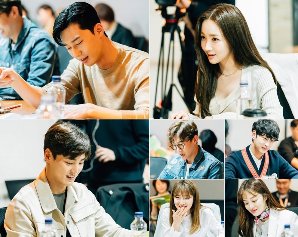 Drama mới của Park Min Young và Park Seo Joon tổ chức đọc kịch bản