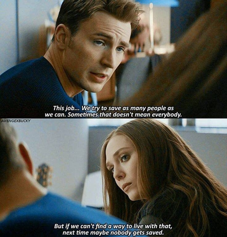 Những câu nói chất miễn bàn của Captain America 