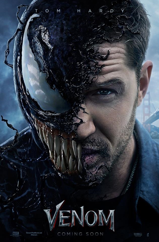 Poster chính thức của Venom vô cùng ấn tượng