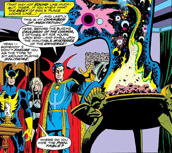 Cauldron of cosmos
