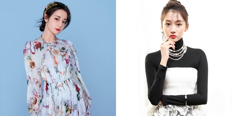 Địch Lệ Nhiệt Ba, Quan Hiểu Đồng tranh ngôi nữ thần Kim Ưng 2018