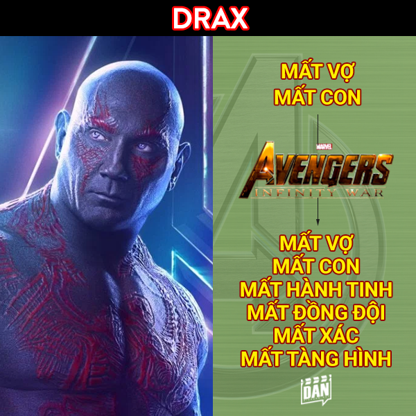 Chết cười với thống kê thiệt hại sau Infinity War!