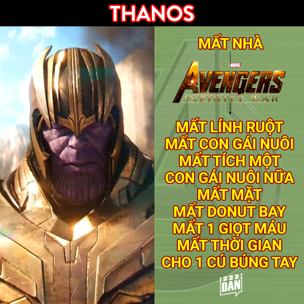 Chết cười với thống kê thiệt hại sau Infinity War!