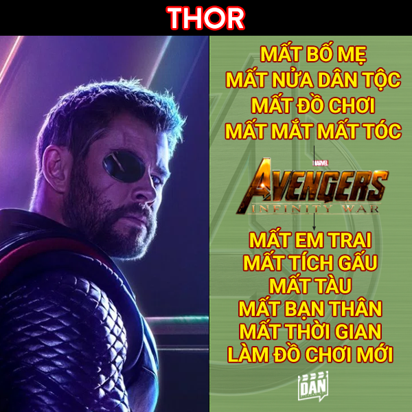 Chết cười với thống kê thiệt hại sau Infinity War!
