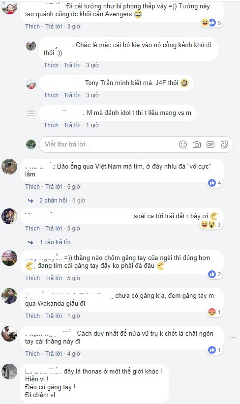 Siêu ác nhân Thanos đã đến Trái Đất