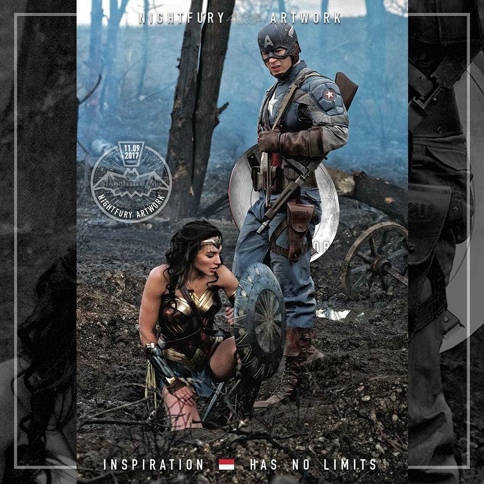 Wonder Woman và Captain America - Những người lính trong hai cuộc Thế Chiến