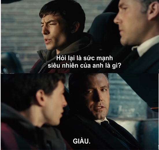 Batman vs. Iron Man: kẻ tám lạng, người nửa cân.