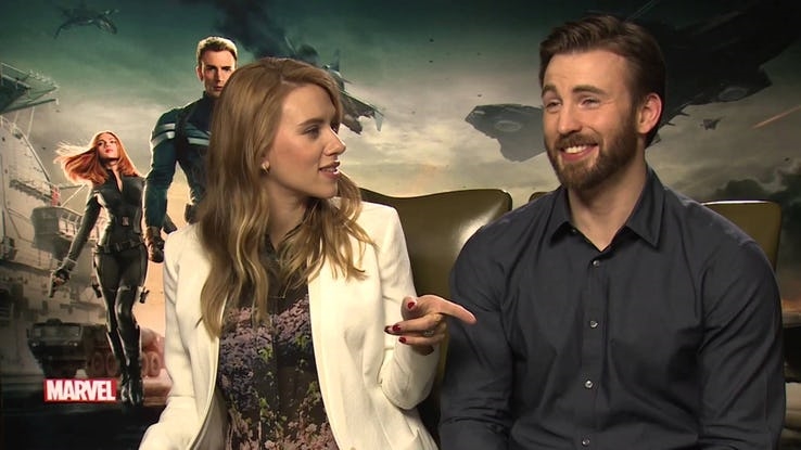 15 'chuyện chưa kể' về cặp bài trùng Chris Evans - Scarlett Johansson