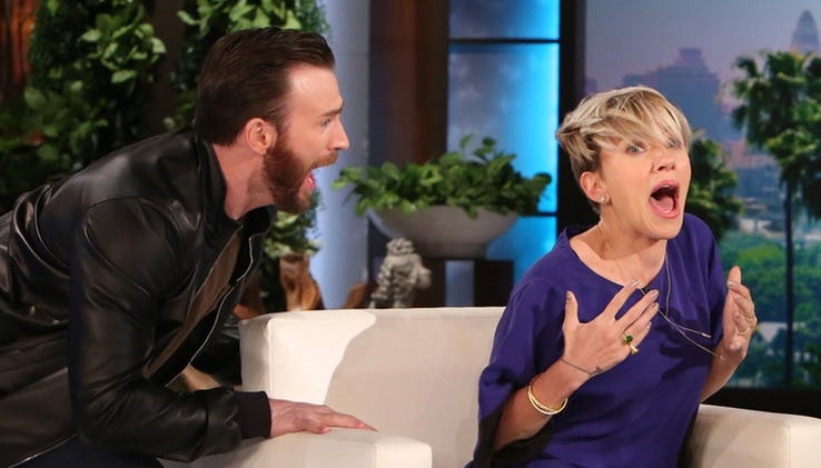 15 'chuyện chưa kể' về cặp bài trùng Chris Evans - Scarlett Johansson