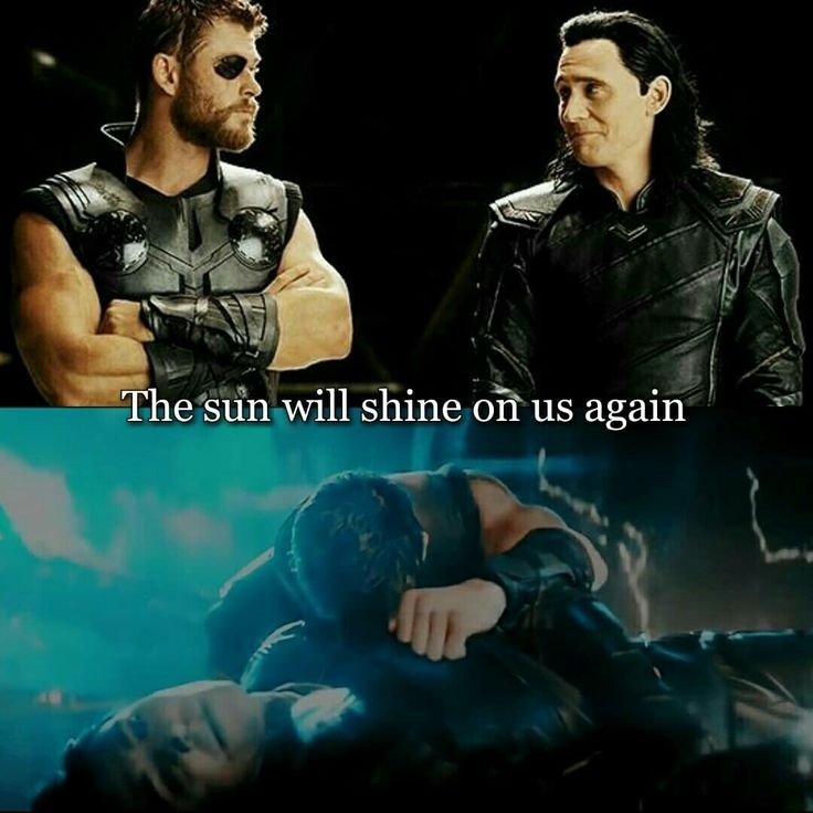 "The sun will shine on us again" (Bình minh rồi sẽ chiếu rọi anh em ta một lần nữa).