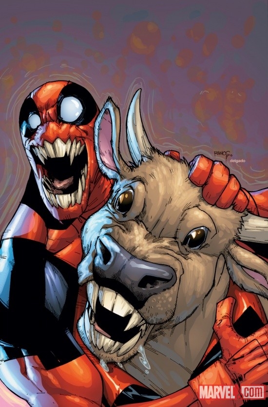 ​Giết người chặt xác như nghóe thế, Deadpool lại cực kỳ sợ…bò. 
