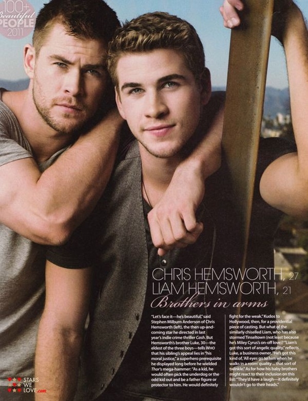 Gia đình thần sấm Chris Hemsworth