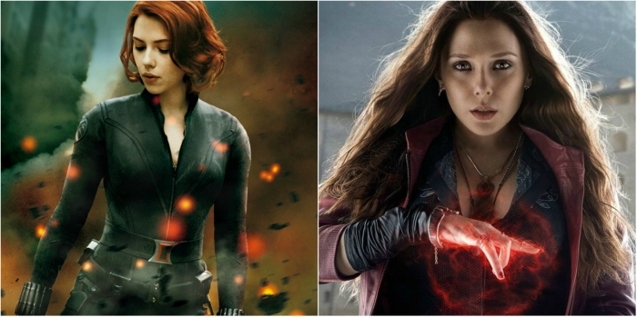 Black Widow hay Wanda vốn chỉ là những nhân vật nữ có tiếng từ lâu của Biệt đội báo thù.