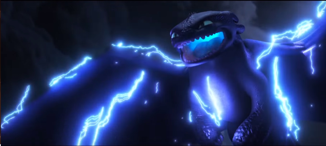 Rồng Toothless đã tìm được bạn gái tích điện tạo sấm sét như Thor trong  trailer Bí kíp luyện rồng 3