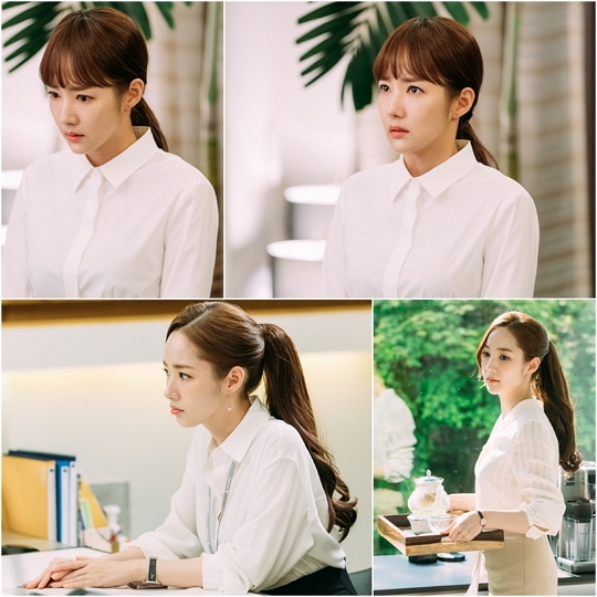 Park Min Young vô cùng tươi sáng rạng rỡ trên phim trường 'Thư ký Kim'