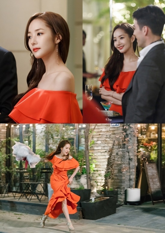 Park Min Young vô cùng tươi sáng rạng rỡ trên phim trường 'Thư ký Kim'