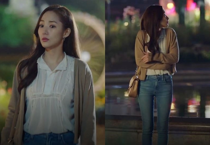 Park Min Young vô cùng tươi sáng rạng rỡ trên phim trường 'Thư ký Kim'