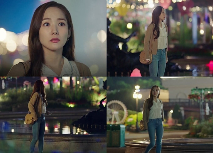 Park Min Young vô cùng tươi sáng rạng rỡ trên phim trường 'Thư ký Kim'