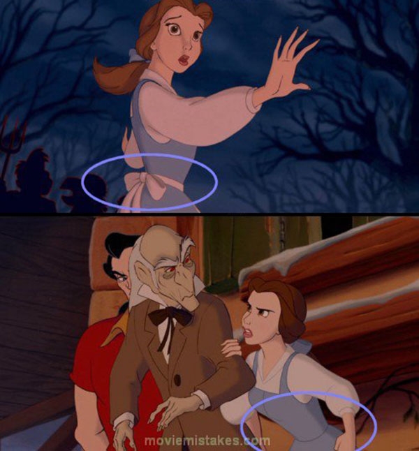Soi sạn trong các bộ phim hoạt hình của Disney