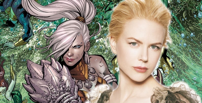Nicole Kidman sẽ thủ vai Atlanna mẹ của Thần Biển Aquaman