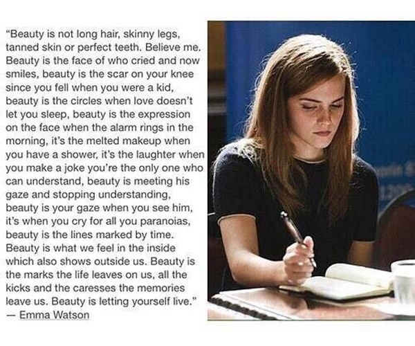 Những câu nói ý nghĩa của nữ diễn viên Emma Watson