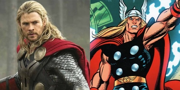 Những nhân vật của Marvel giống và không giống truyện