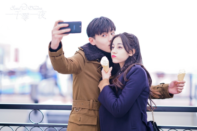 Địch Lệ Nhiệt Ba - Đặng Luân gây bão vì đẹp đôi trong clip hậu trường
