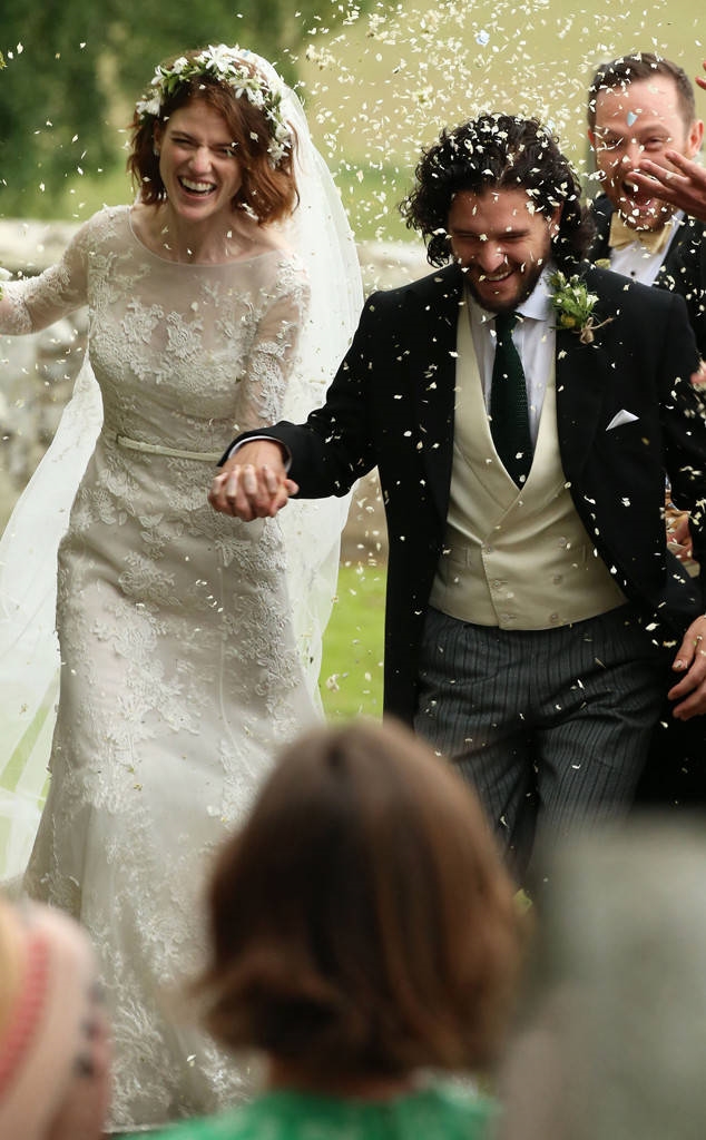 Cặp đôi Game of Thrones Kit Harington và Rose Leslie đã kết hôn