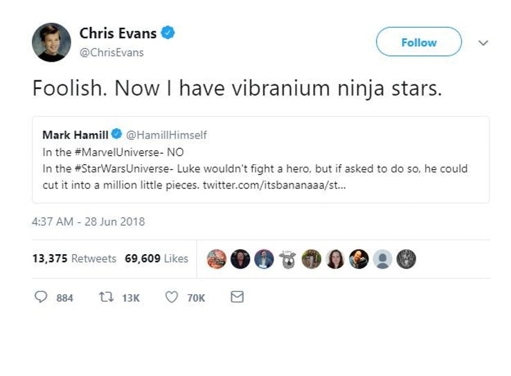 Kiếm ánh sáng của Jedi có thể chém nát khiên của Captain America
