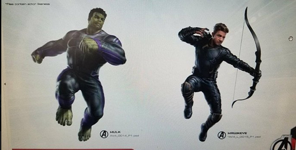 Aj Designs chia sẻ bộ ảnh các siêu anh hùng trong Avengers 4