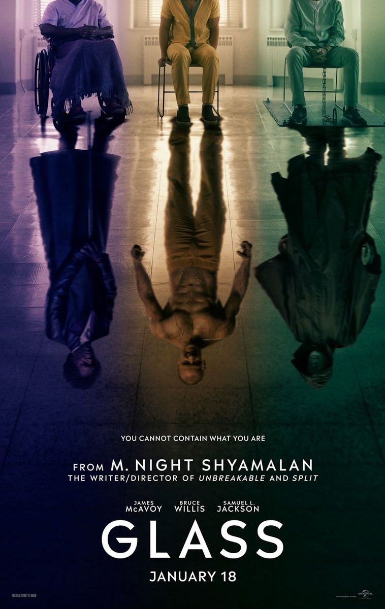 Đạo diễn Shyamalan tung poster ấn tượng cho 'Glass'