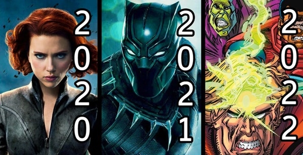 Dự đoán tên và thời gian phát hành 9 phim Avengers MCU