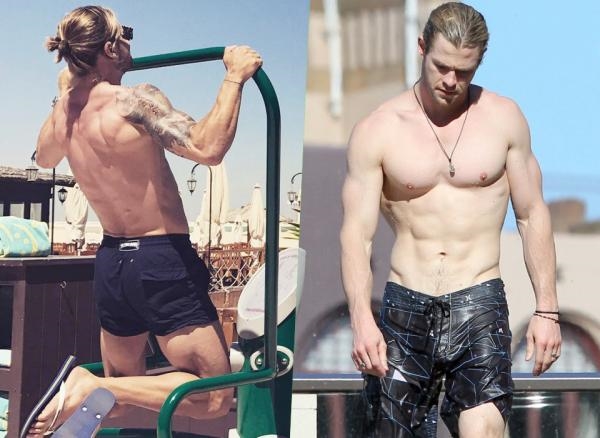 Cầu thủ Iceland Rurik Gislason được mến mộ vì giống Chris Hemsworth