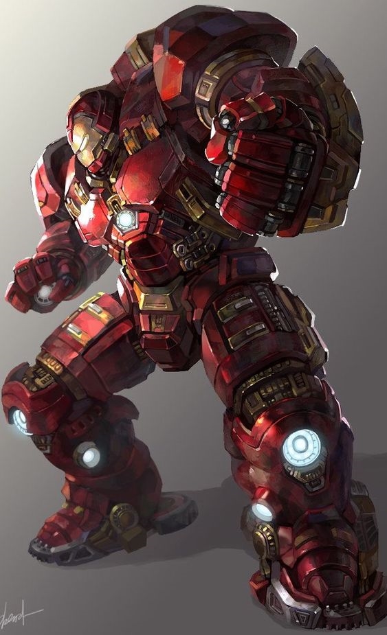 Ví dụ như bộ Hulkbuster, tuy đã xuất hiện trên màn ảnh nhiều lần, nhưng mục đích thật sự của nó là dùng để đối phó với Hulk.