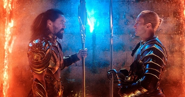 Tạo hình nhân vật Fisherman King tại phim trường Aquaman