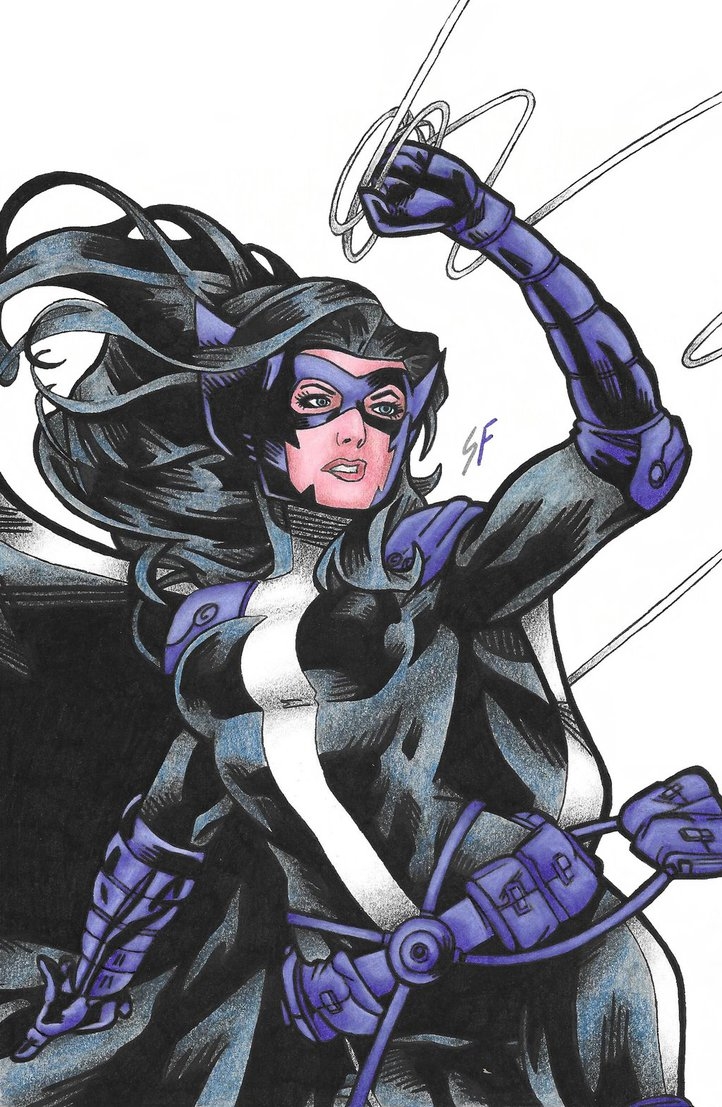 Helena Bertinelli/Huntress là một nữ “siêu anh hùng” sống ngoài vòng pháp luật, phạm vi hoạt động của cô từ lâu đã vượt ra khỏi khu vực Gotham.