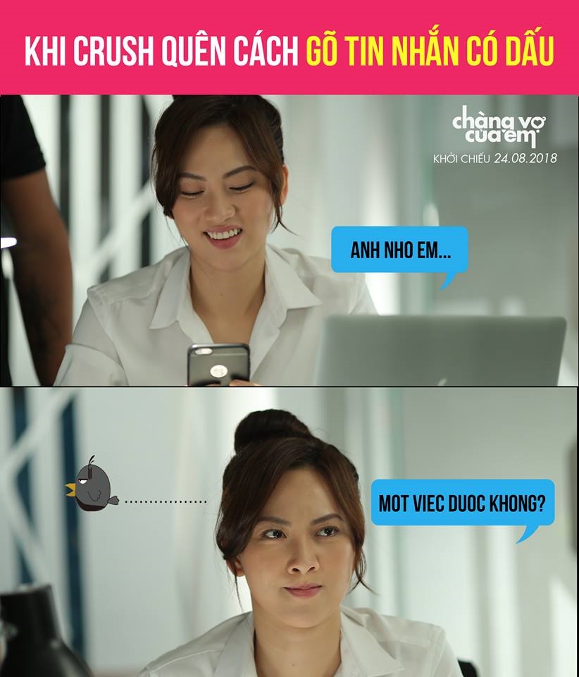 Những hình ảnh hài hước của phim Chàng Vợ Của Em được CDM chia sẻ